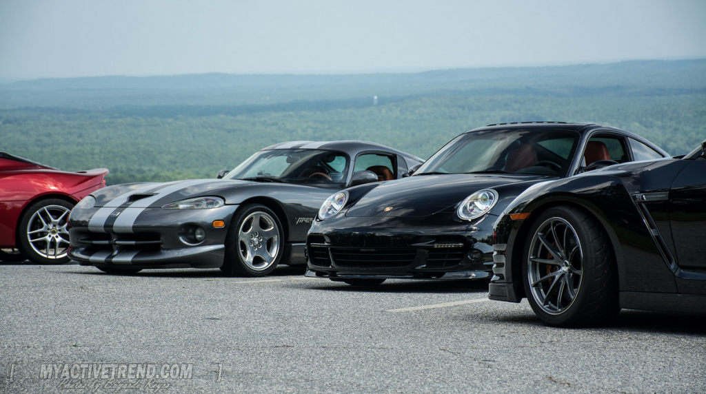 Lotus Evora, Dodge Viper, Porsche 997 Turbo and Nissan GTR