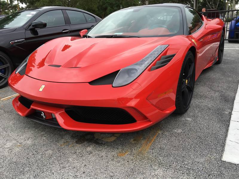 Ferrari Speciale at Hard Rock