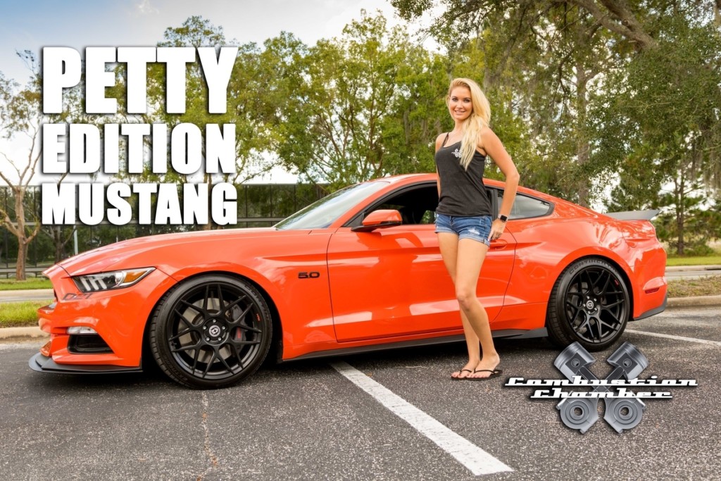 petty edition mustang