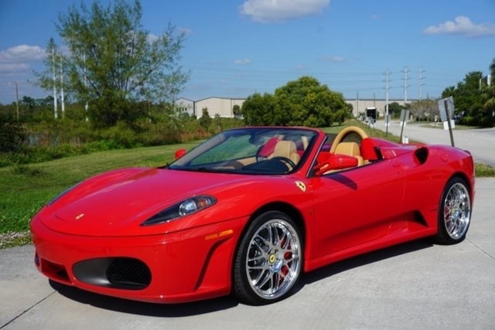 2007 ferrari f430 spider side