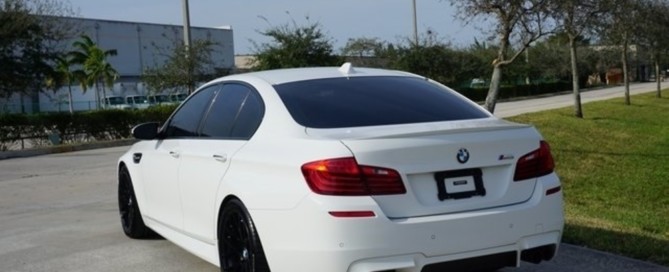 2015 bmw m5 rear