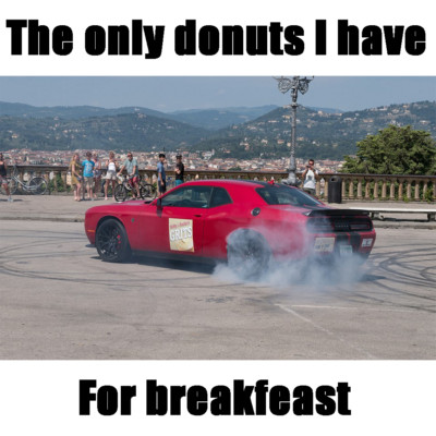 donuts for breakfast