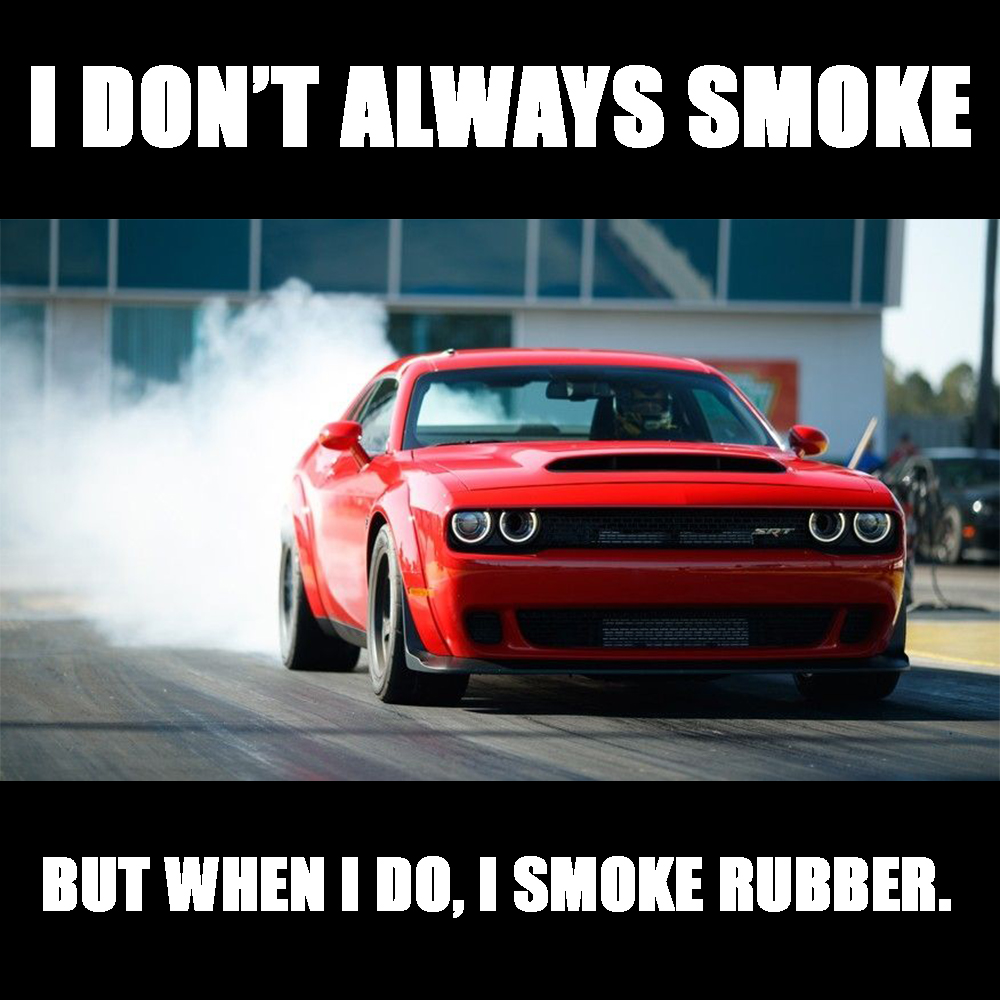 smoking rubber