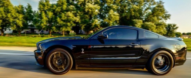 Modified 2013 Shelby GT500 Mustang Rolling