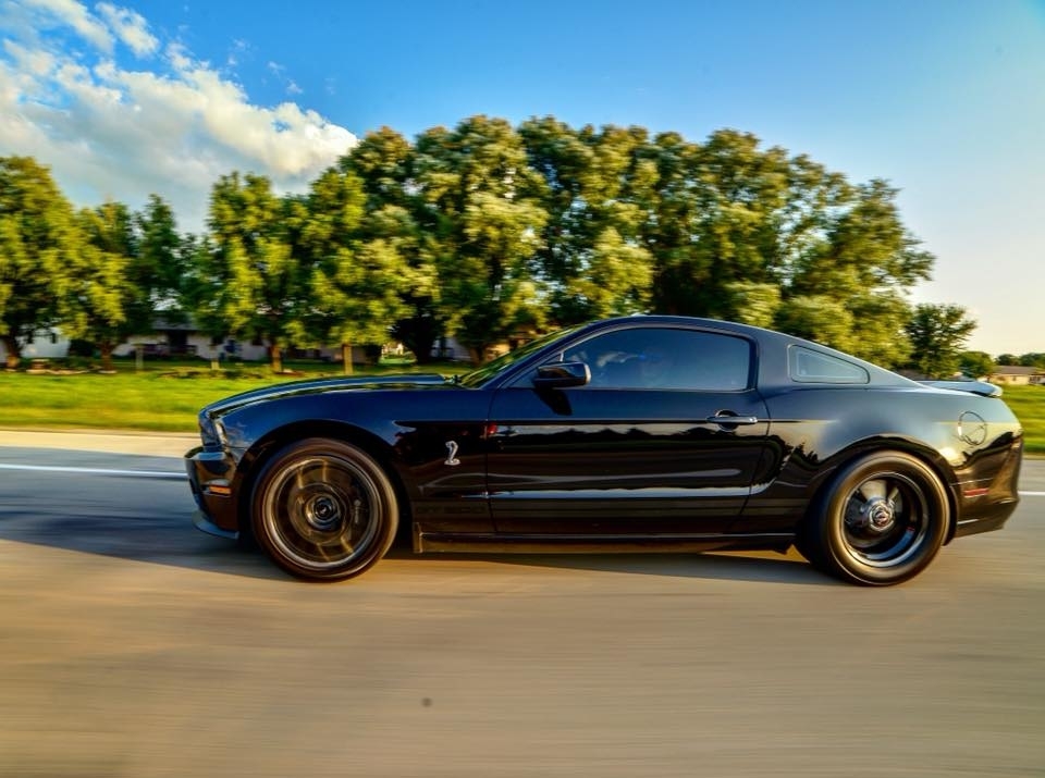 Modified 2013 Shelby GT500 Mustang Rolling