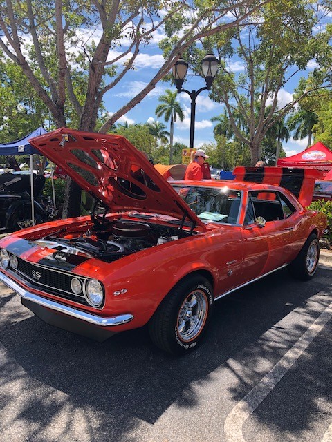 Classic Camaro ate Heron Bay Car Show